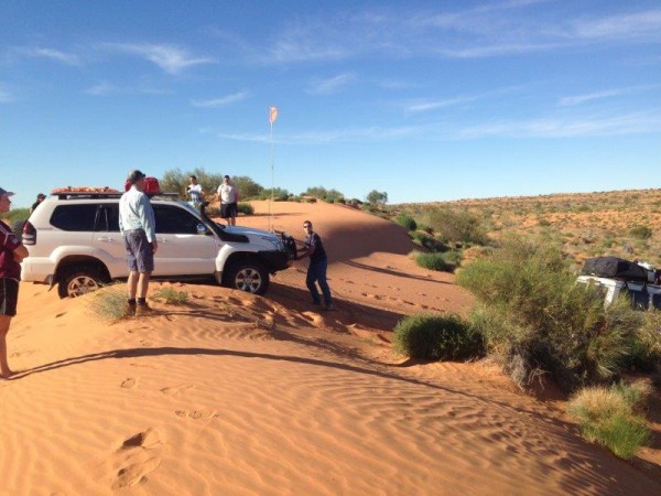 Dave's Training Session on "How not to top a sand dune" as well as a the latest recovery techniques